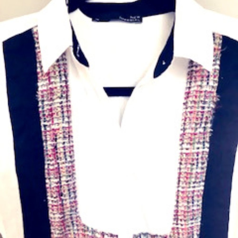New Imperial Custom Made with Tweed Accent Shirt